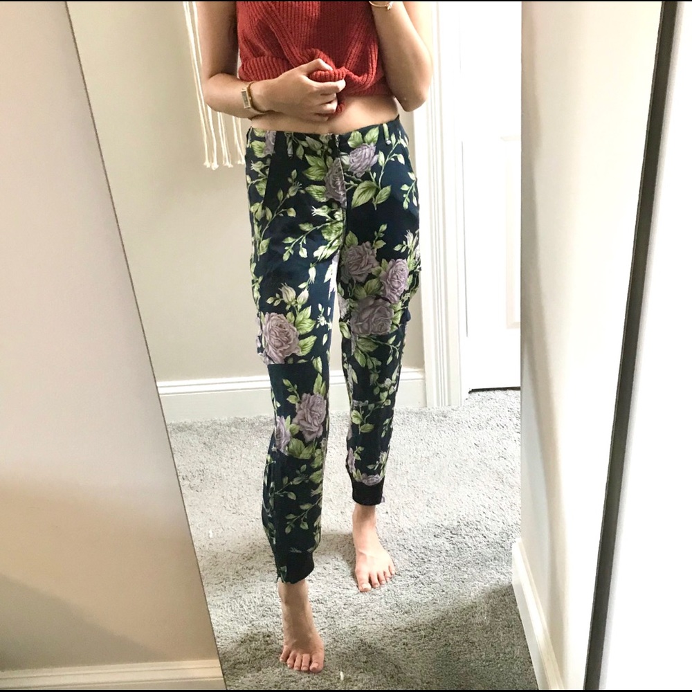 Rag & Bone silk cargo joggers